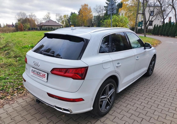 Audi SQ5 cena 176000 przebieg: 80500, rok produkcji 2019 z Strzegom małe 466